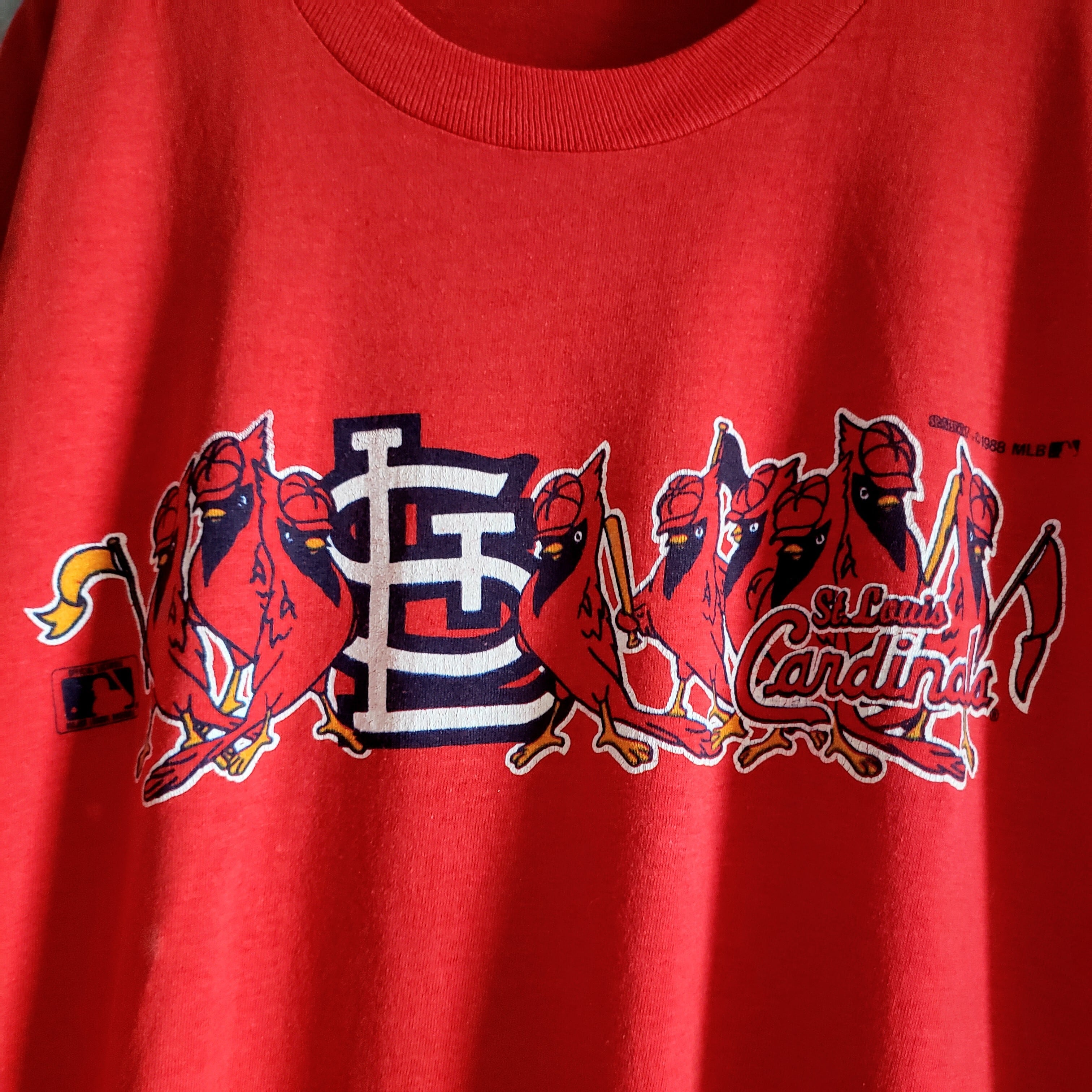 MLB カージナルス Tシャツ 古着 USA製 Cardinals | Dron-pa -古着屋-