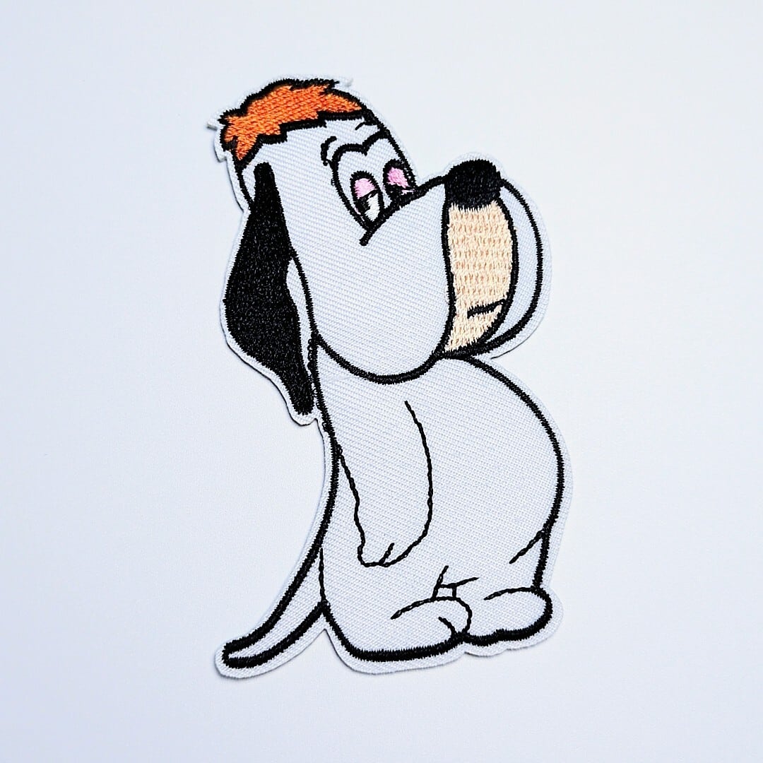 送料無料！ ☆刺繍アイロンワッペン☆【 Droopy Dog（ドルーピー