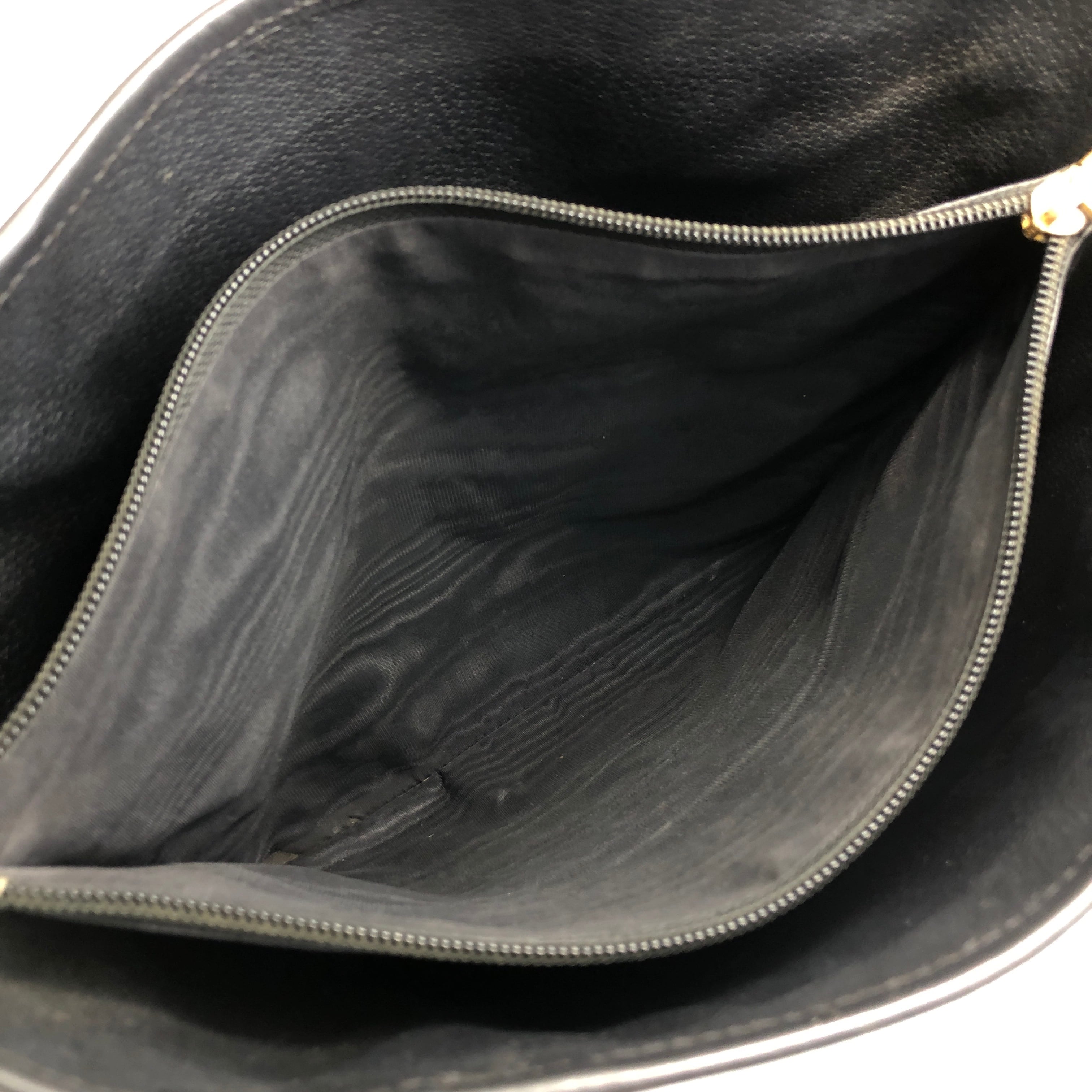CELINE セリーヌ マカダム トートバッグ ブラック ブラゾン型押し PVC