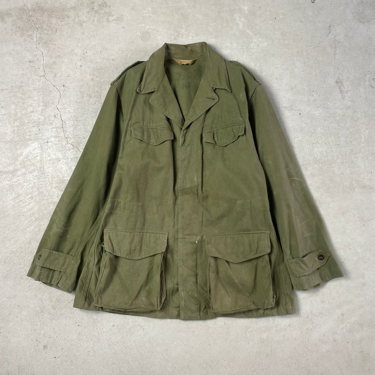 40年代 フランス軍 M-47 フィールドジャケット 前期型後期 ユーロ