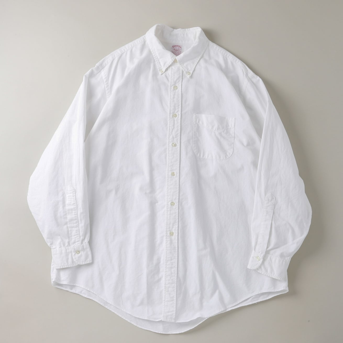 【極美品】 アメリ BALLOON COMPACT SHIRT 白 Free 極美品】80s BROOKS BROTHERS Vintage B.D. Oxford Shirt big size