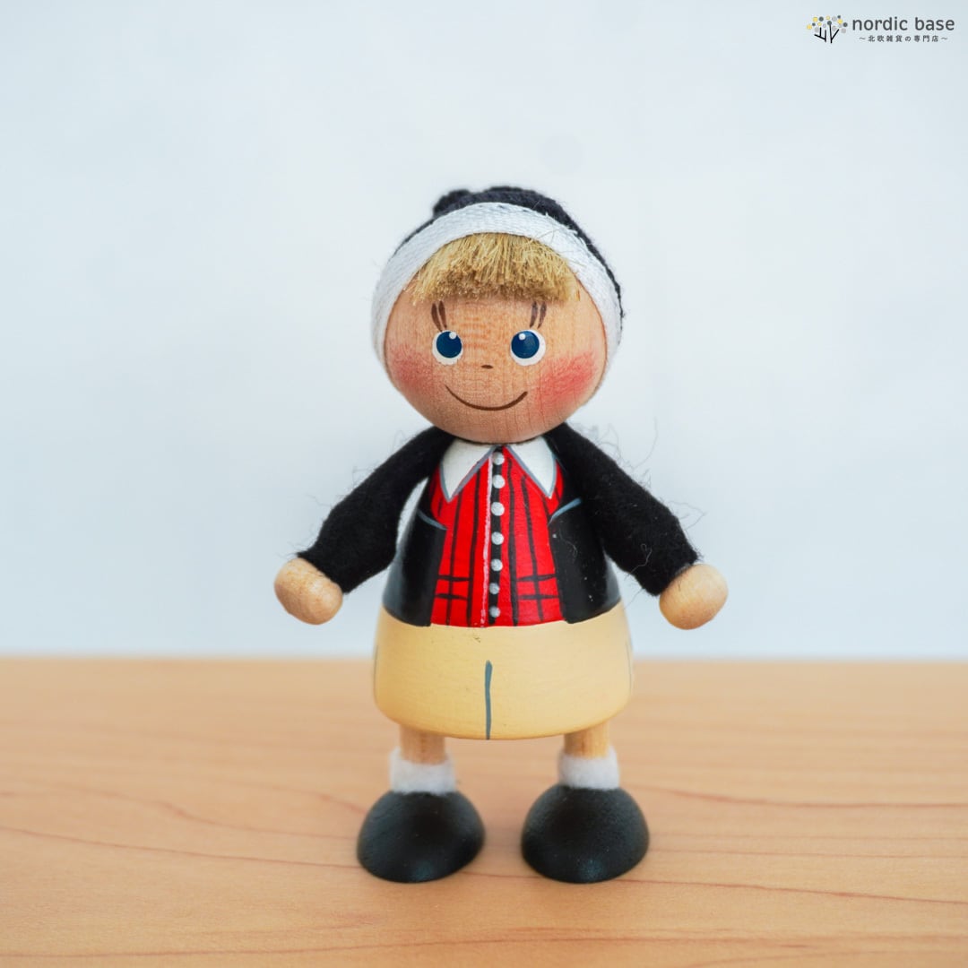 ペア】北欧フィギュア・人形『フィンランドガール＆ボーイ（セット