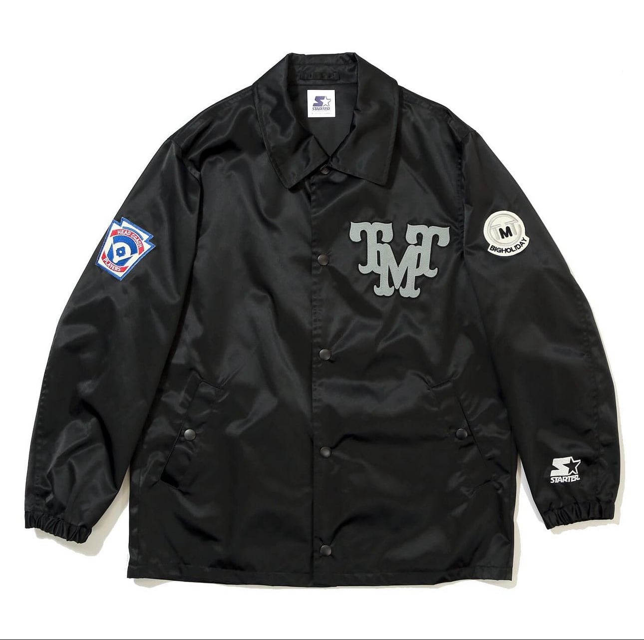 限定SALE！【TMT(ティーエムティー)】STARTER×TMT WAPPEN POSH COACHJACKET コーチジャケット