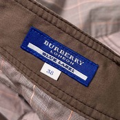 90s 00s BURBERRY LONDON BLUE LABEL バーバリー ブルーレーベル ノバチェック ハーフパンツ ショートパンツ 38/グレー系 レディース ビンテージ 三陽商会