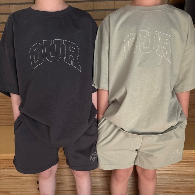【予約】stitch logo set/ our（junior）
