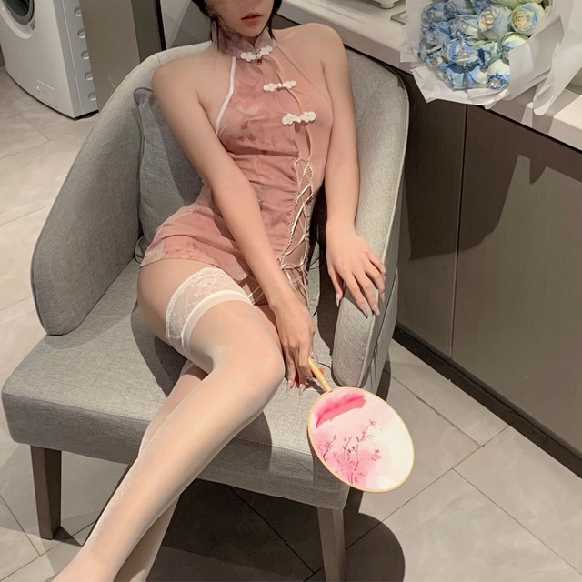 レースアップミニチャイナコスプレ【No.1352】/かわいいレディースコスプレ衣装