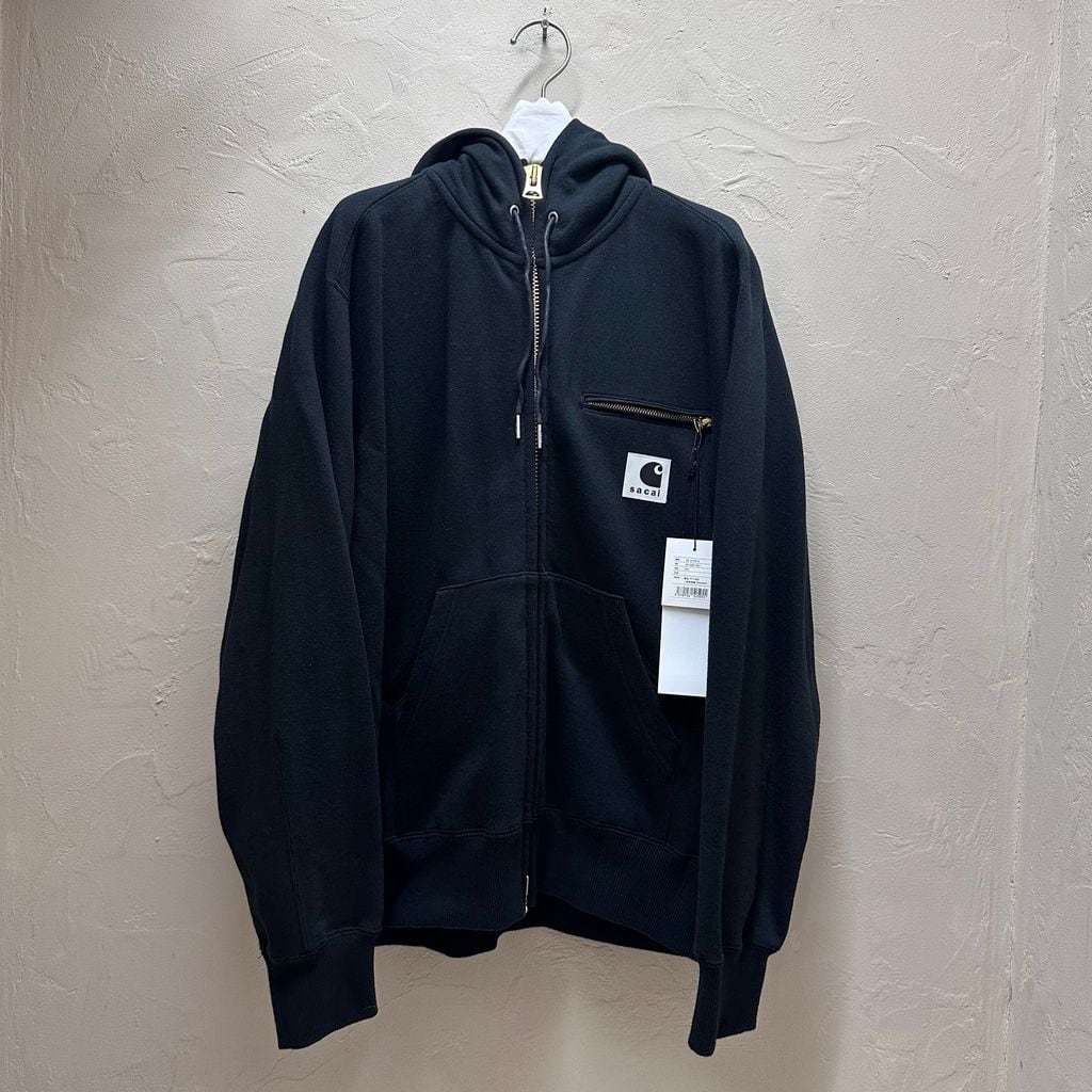 sacai × Carhartt WIP サカイ × カーハート 26SS Jersey Hoodie ジップ