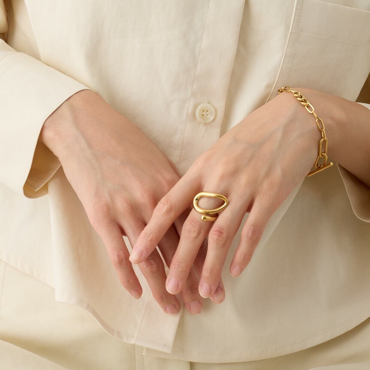 【SELECT】サージカルステンレス リング