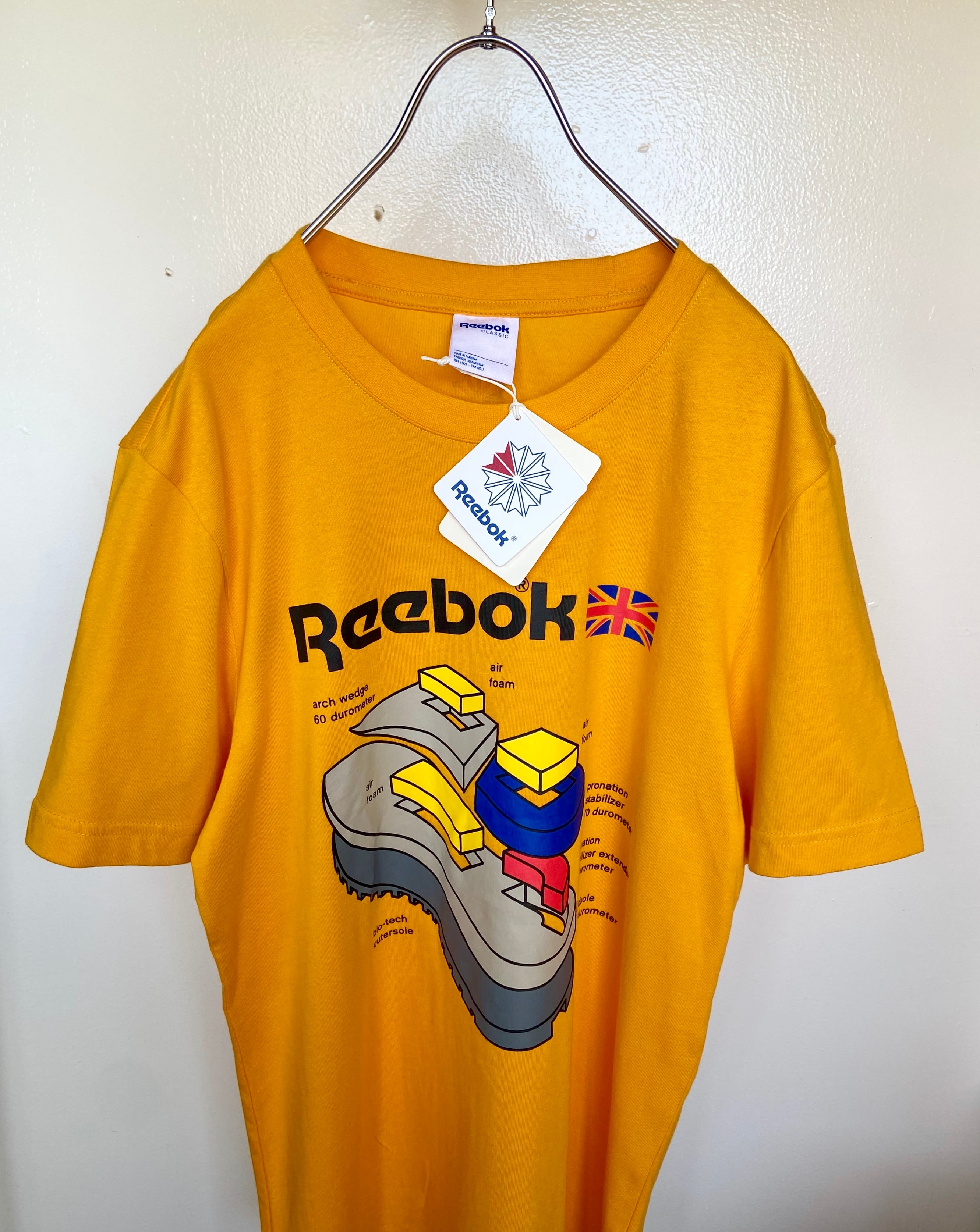 新品 Reebok/リーボック ロジックデザインTee 半袖 Tシャツ デッドストック | 【古着  らくふる】ビンテージ&リメイク専門のオンライン古着SHOP powered by BASE