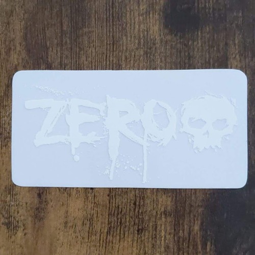 【ST-1060】Zero Skateboard sticker ゼロ スケートボード ステッカー Clear Blood