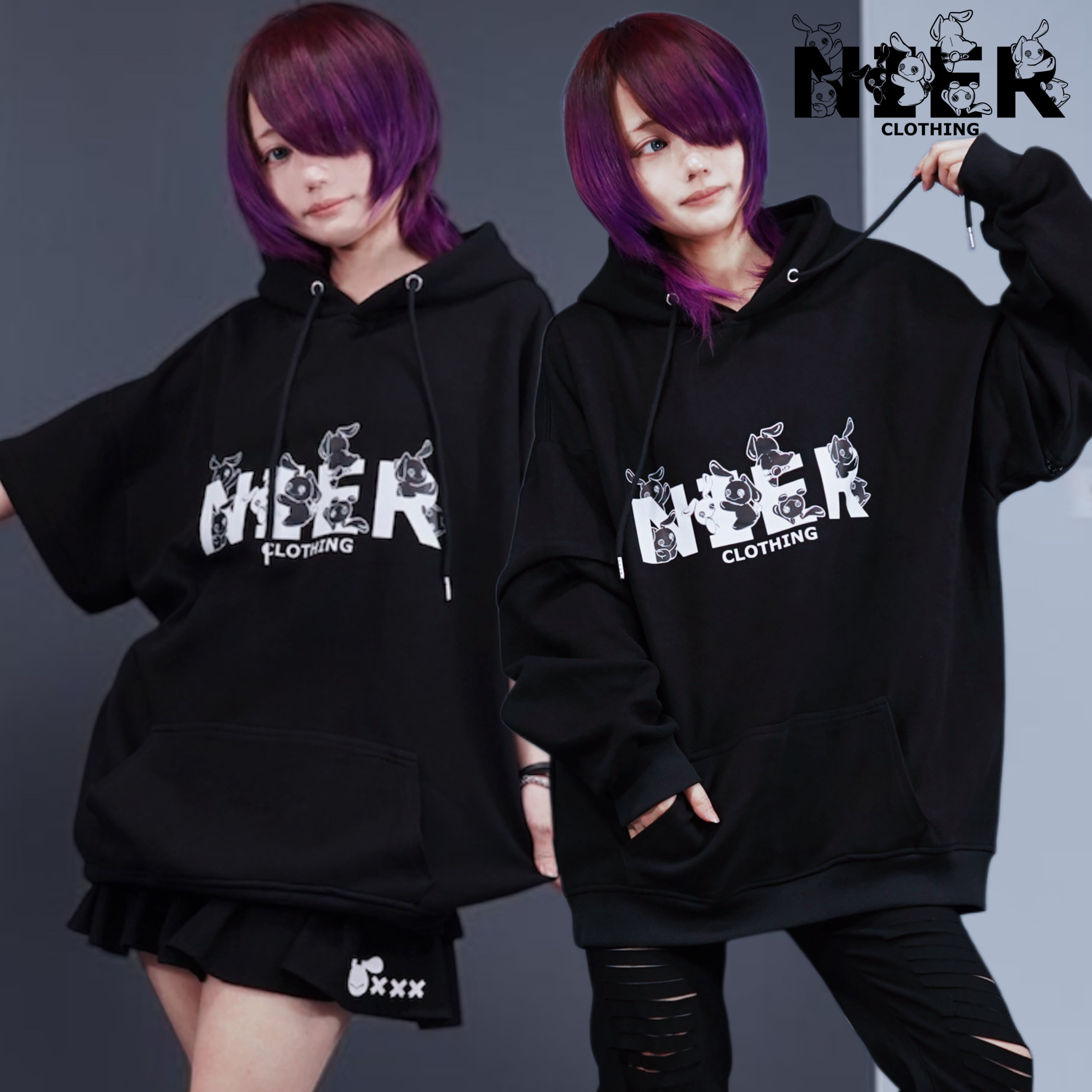 総合ショップ1位記念《先着55点限定プレゼント》2WAY SLEEVE NIER LOGO