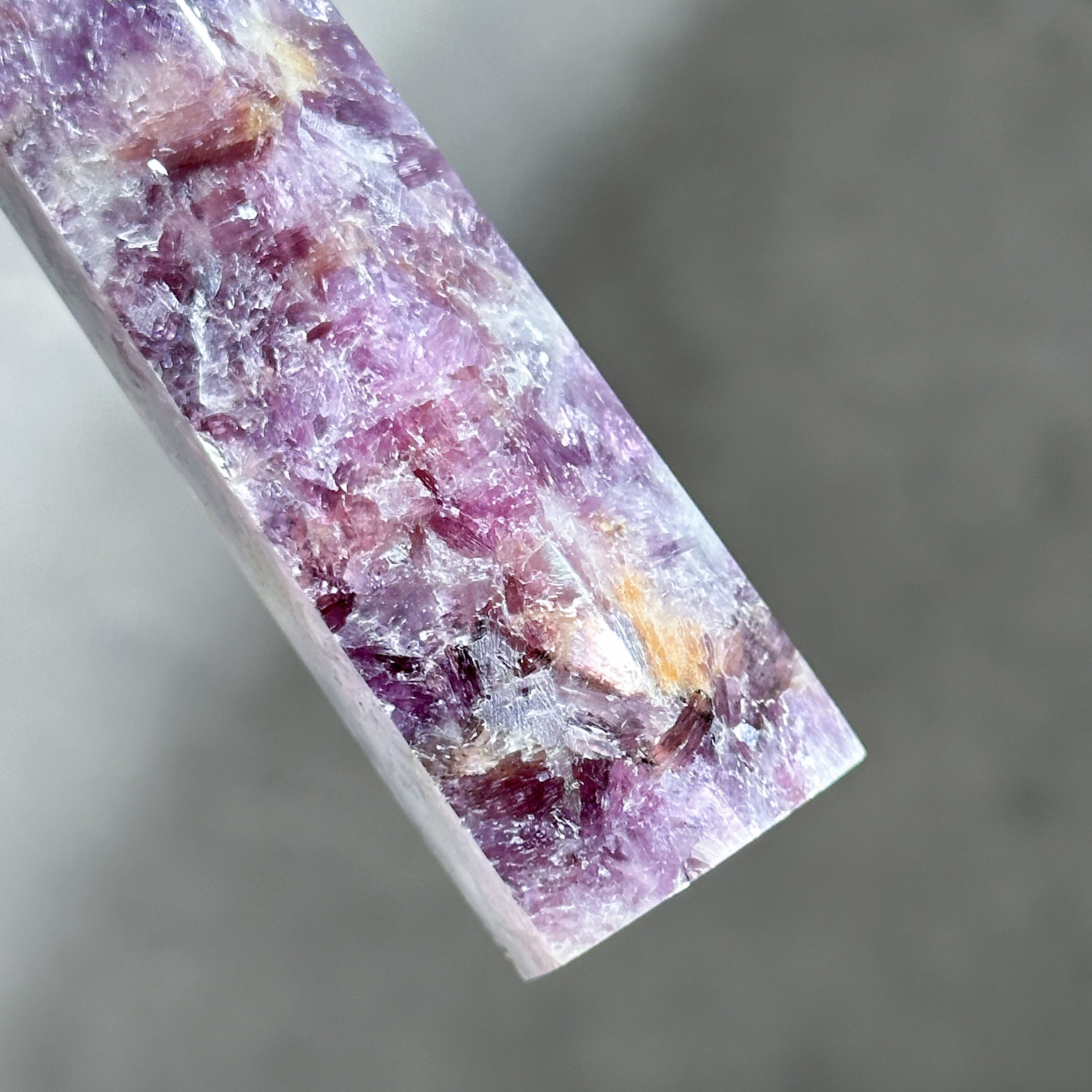 レピドライト タワー型73◇Lepidolite◇天然石・鉱物・パワーストーン