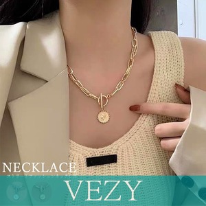 チェーン ネックレス 新作 ネックレス コインペンダント 韓国ファッション アクセサリー アクセサリー アクセ VEZY ベジー ItemNo.【15677017】