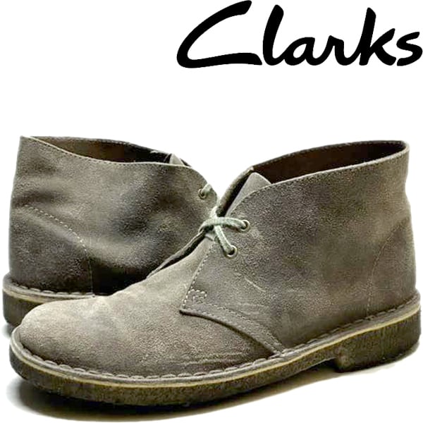 1点物◇クラークスCLARKSデザートブーツ革靴スエードレザーシューズ