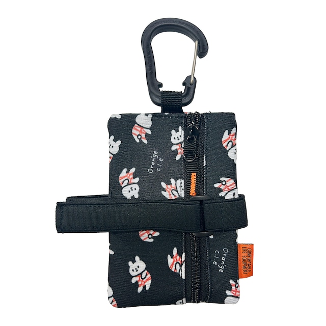 #201259_きっこうちゃん Pass case - TK(カラビナ付き)