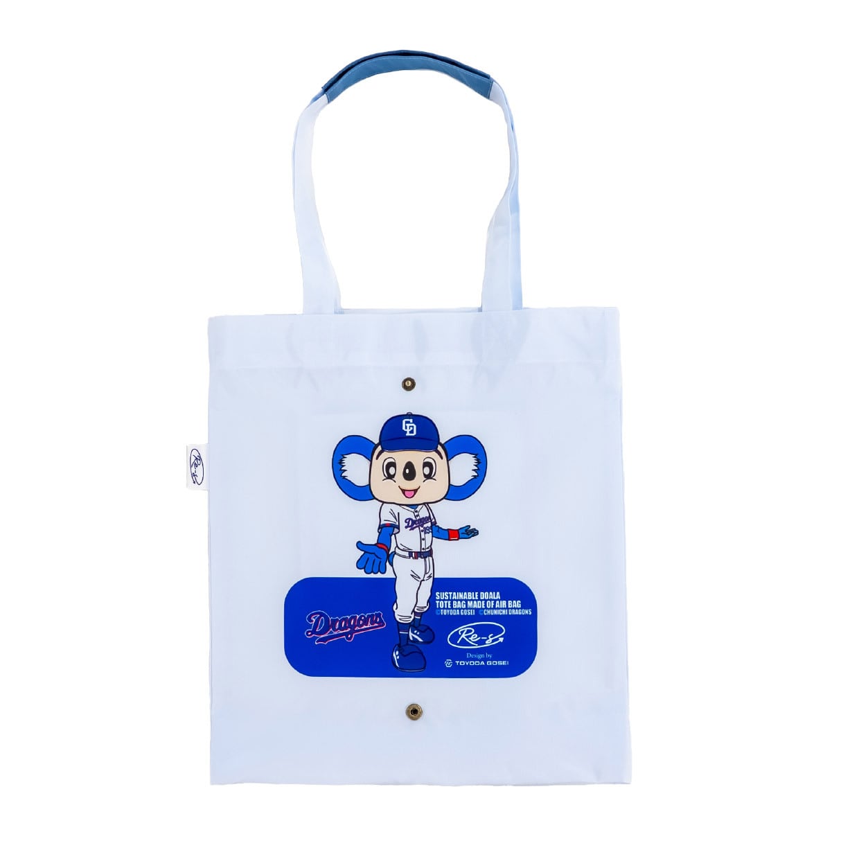 中日ドラゴンズ エコバッグ トートバッグ ドアラ 新品】muta × 中日ドラゴンズ ドアラ トートバッグ エコバッグ 数量