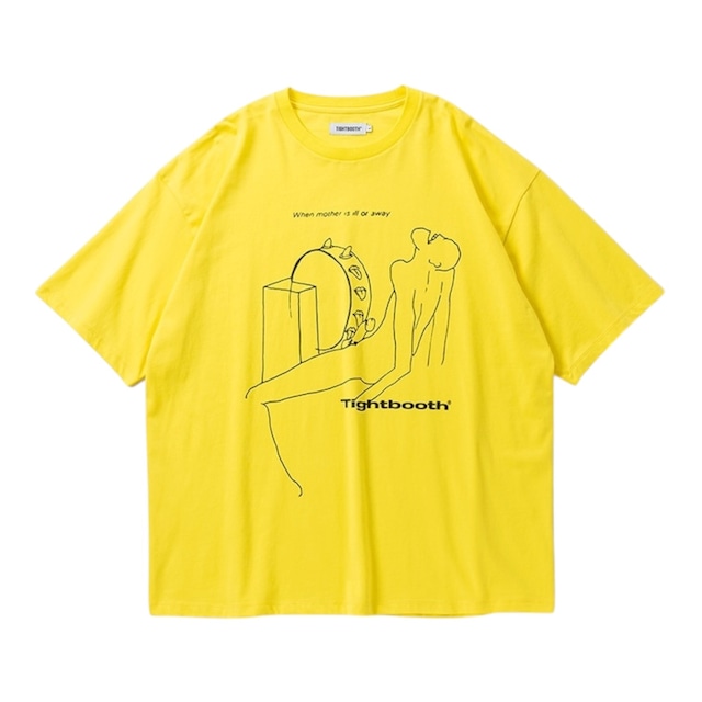【TIGHTBOOTH】NEW GEAR S/S T-SHIRT (Yellow)〈国内送料無料〉
