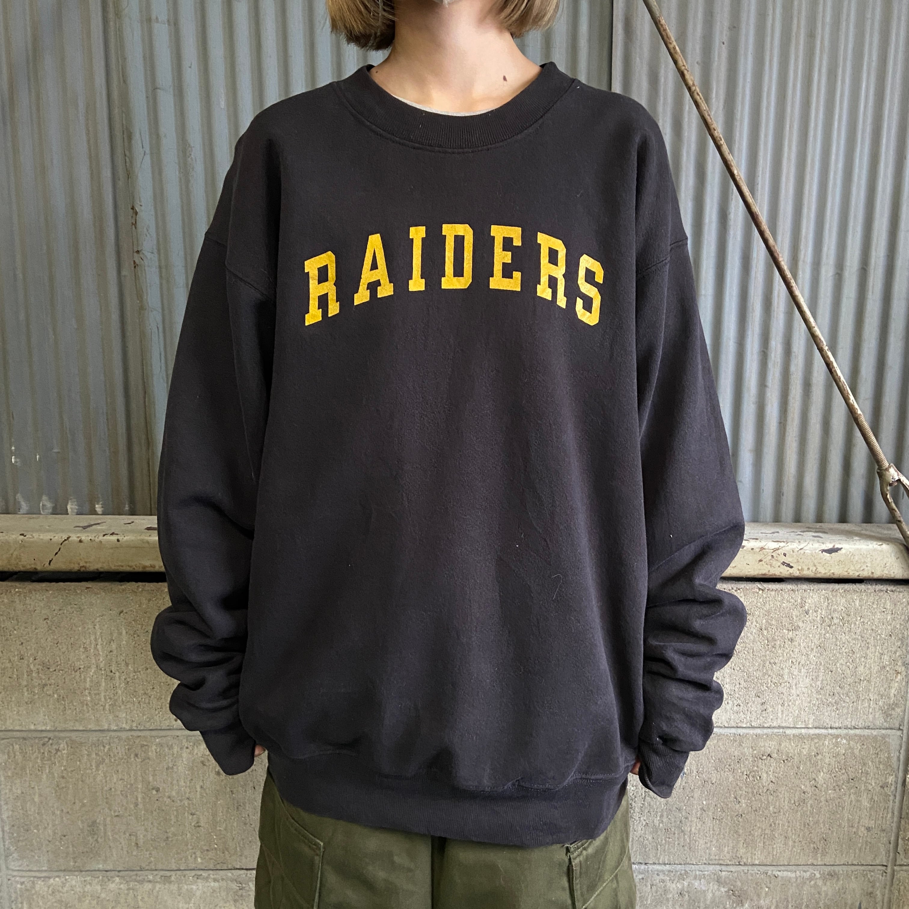 美品 90's NFL LA RAIDERS ビンテージ スウェット