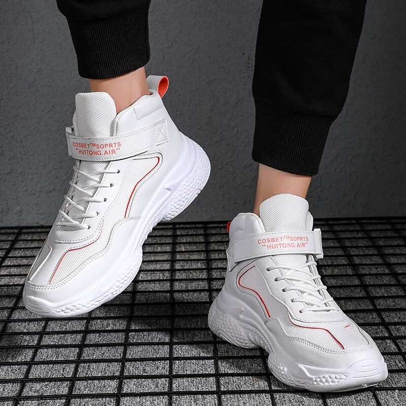 【新作】【送料無料】 VOGENメンズバスケットボールシューズシューズメッシュ通気性ランニングシューズメンズクリックワイルドアウトドアジョギングライトZapatosHombre 靴 10b481207576504