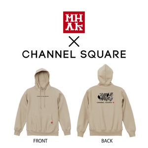 MHAK×CHANNEL SQUARE コラボ PULLOVER PARKA （ステッカー付） / SAND BEIGE