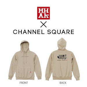 MHAK×CHANNEL SQUARE コラボ PULLOVER PARKA （ステッカー付） / SAND BEIGE