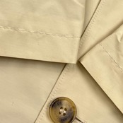 イタリア製 CORNELIANI コルネリアーニ スプリングコート 44/アイボリー 系 メンズ