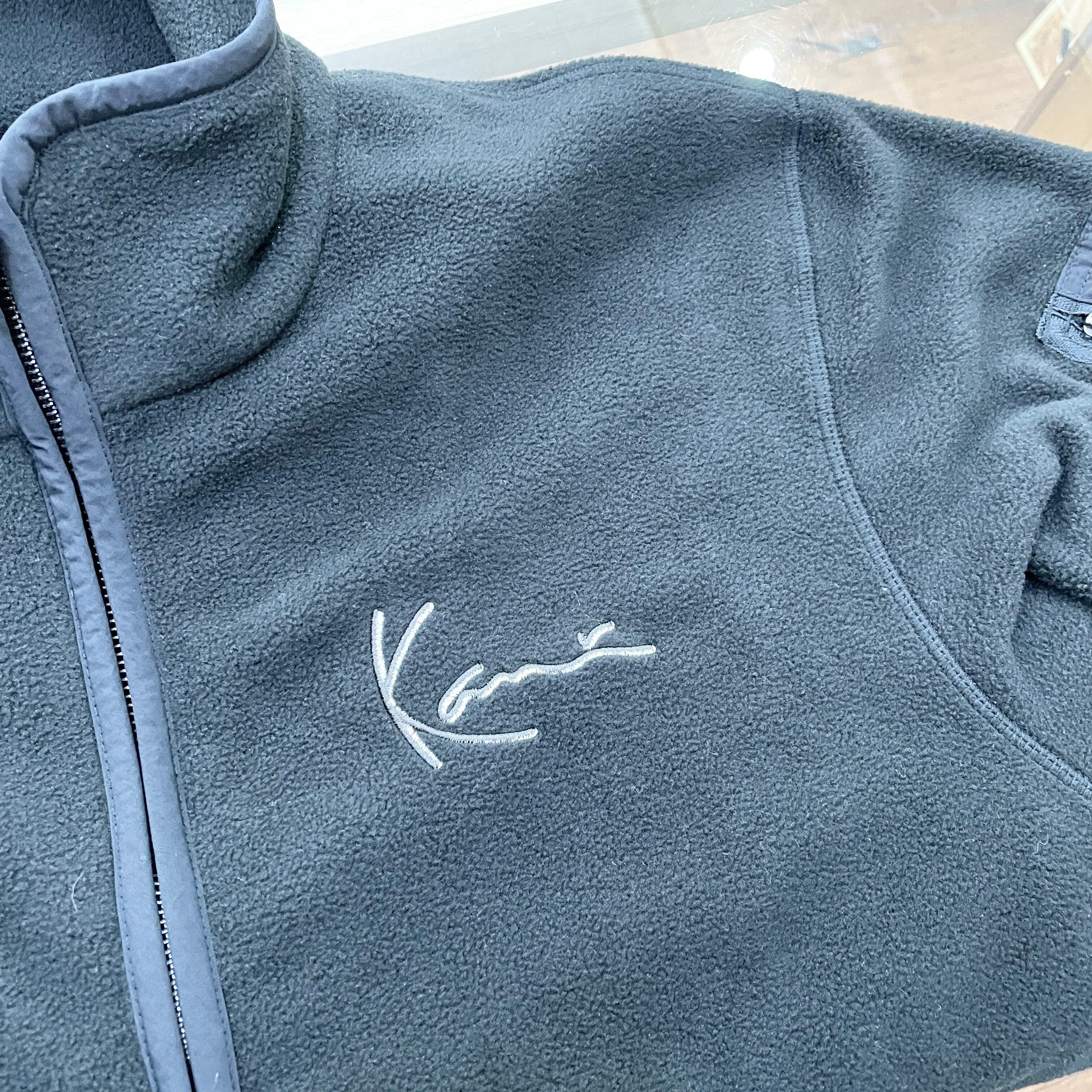 KARL KANI GOLF【フリース スタンド ブルゾン】 カールカナイゴルフ
