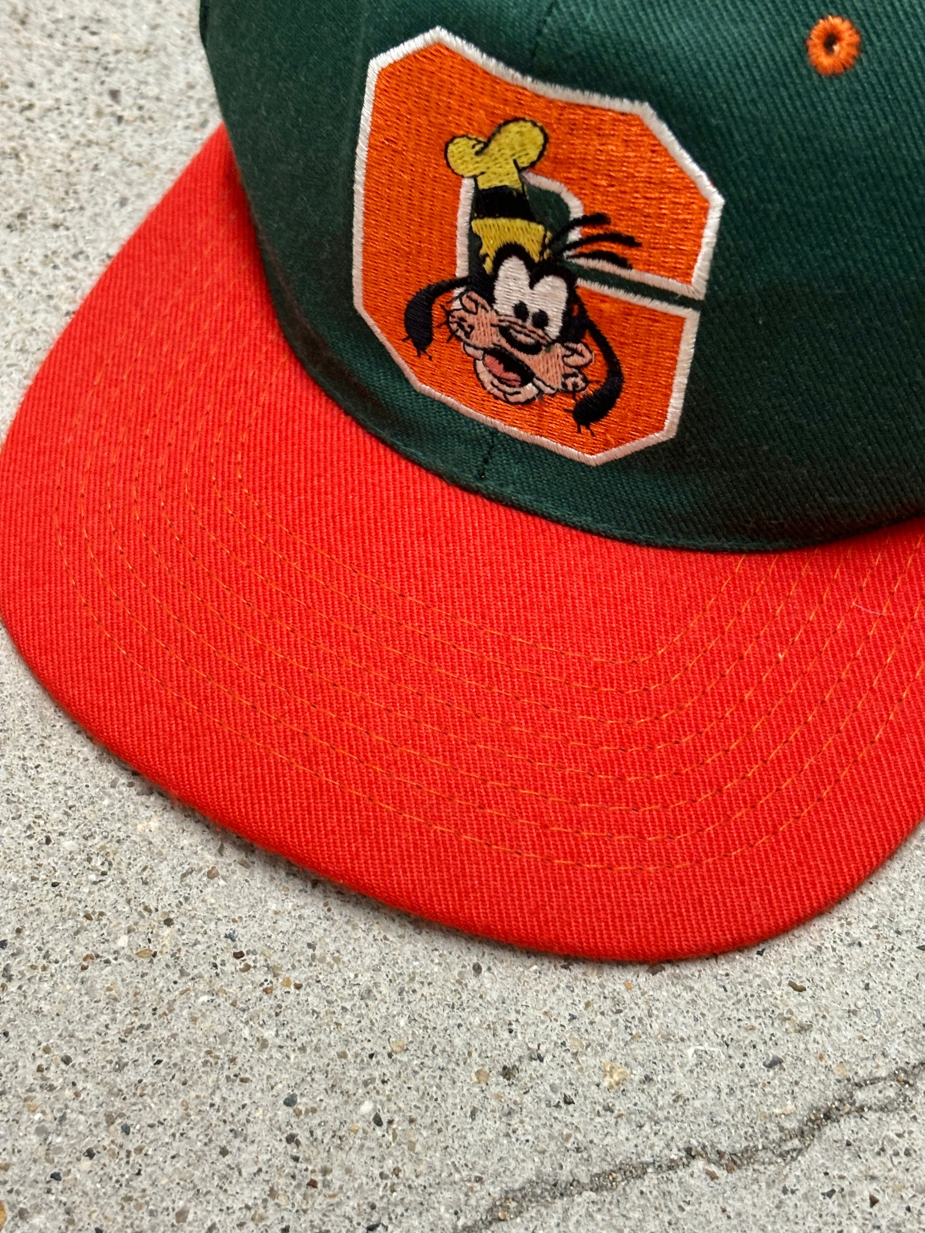 90～00s Disney/GOOFY Cap/Free/グ－フィ－/スナップバックキャップ