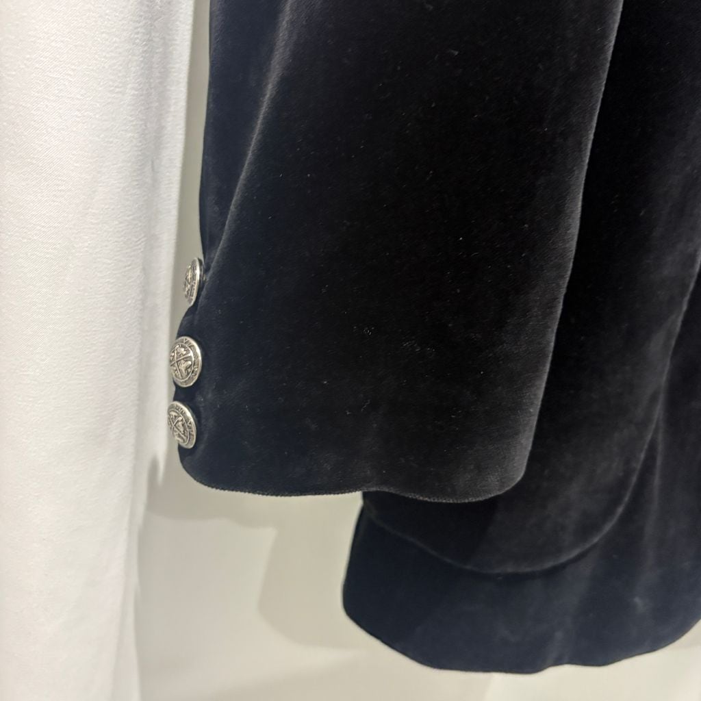 Yves Saint Laurent イブサンローラン Velour jacket テーラード