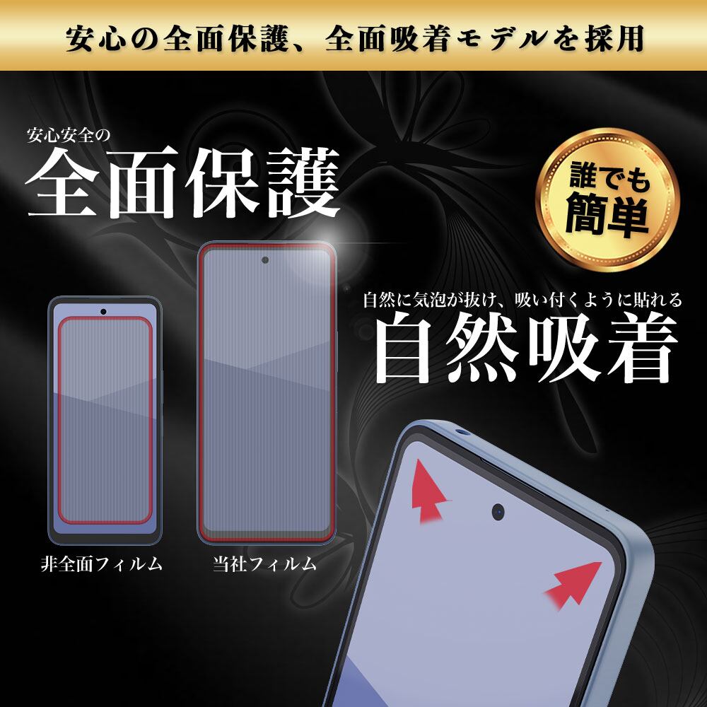 Hy+ AQUOS wish5 フィルム SH-52F A502SH SH-M32ガラスフィルム W硬化
