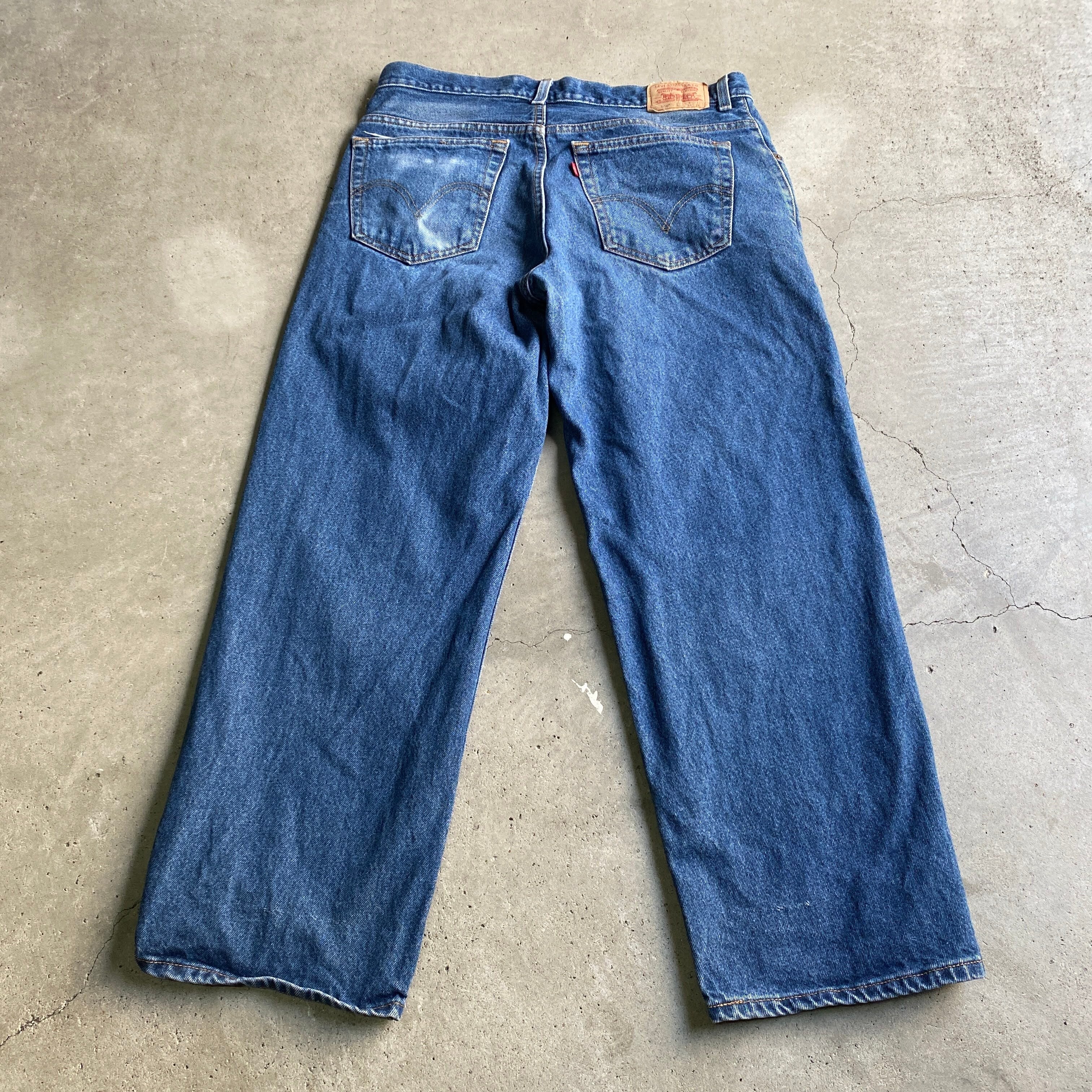 Levi's リーバイス 550 RELAXED FIT テーパード ワイド バギー デニムパンツ ジーンズ メンズW34 リラックスフィット  古着【デニムパンツ】【HA10】【cs2212-30a】 | cave 古着屋【公式】古着通販サイト