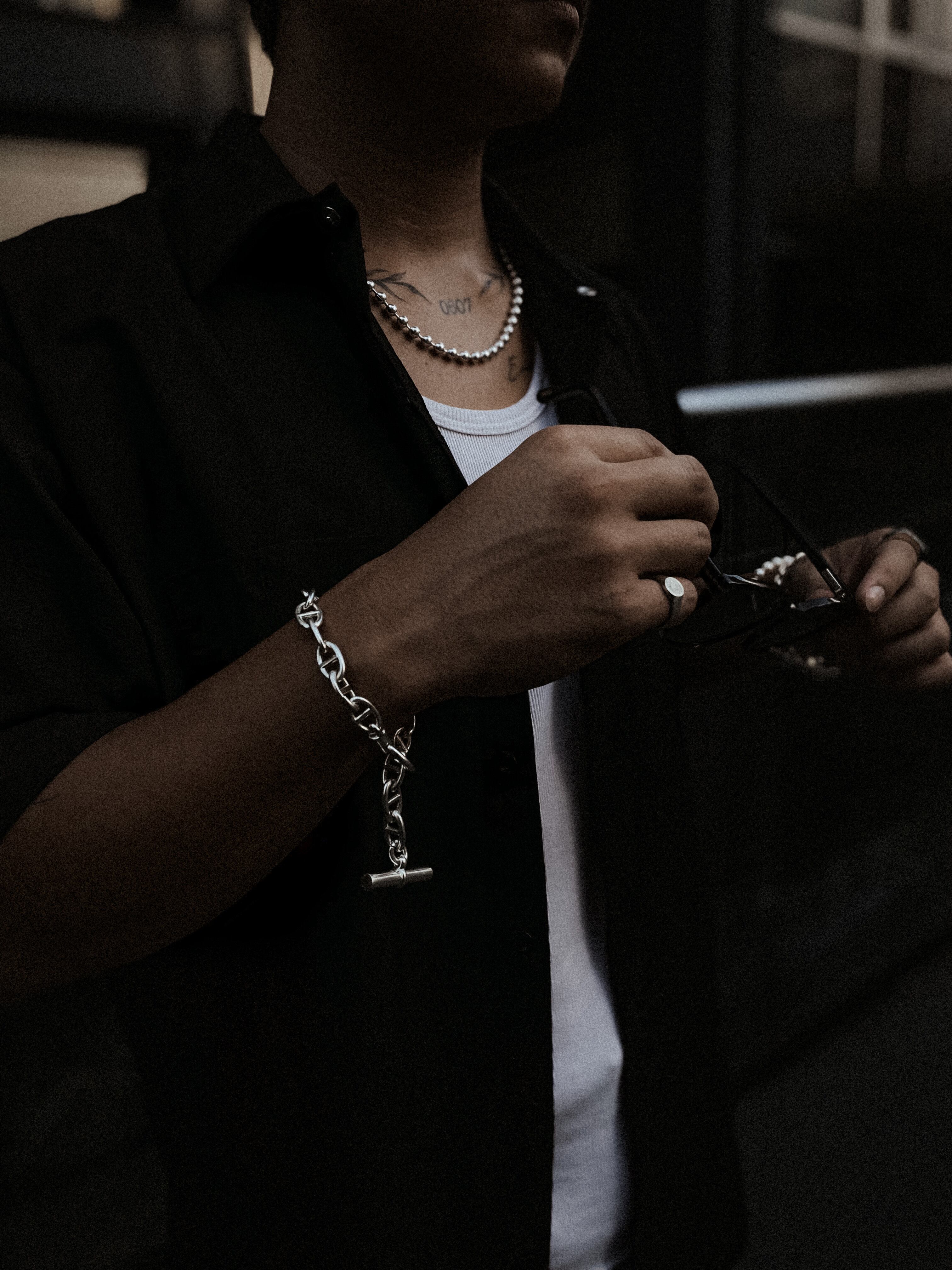 luxjewel 現lowbal リセンスネックレス45センチ ボールチェーンネックレス | LOWBAL