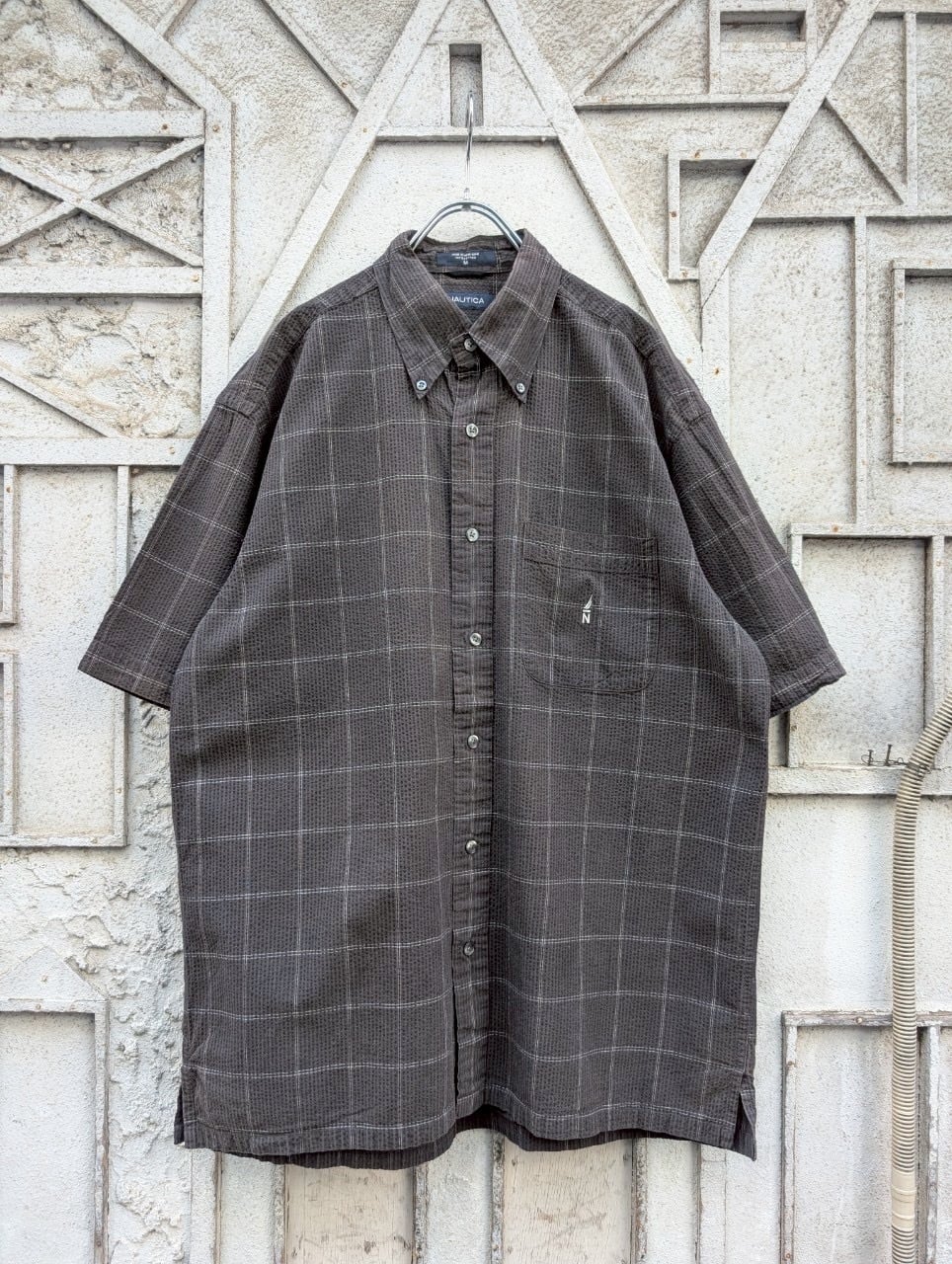 "NAUTICA" S/S check shirt
