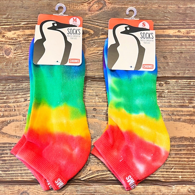 Badge Logo Tie-Dye Ankle Socks