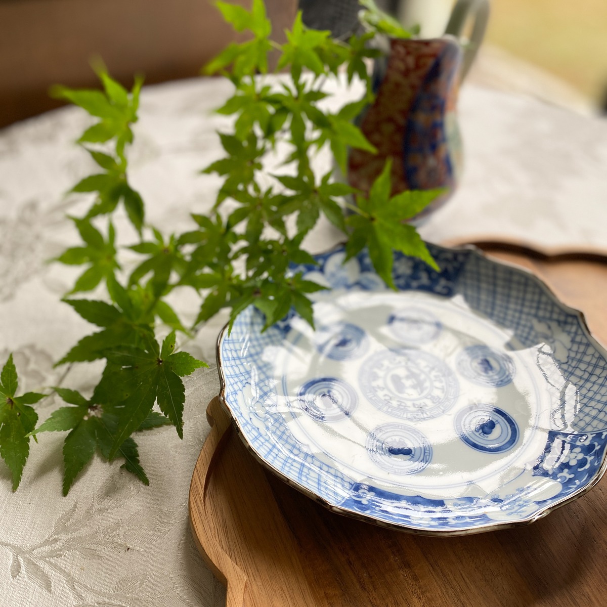 染付暦祥瑞和皿 有田焼花伝造 | 東西古今 ギャラリー花伝