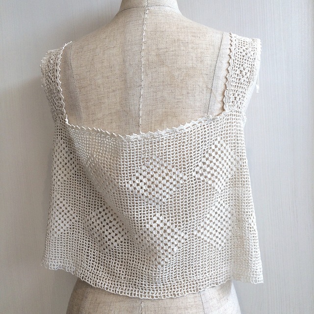 10s crochet bustier
