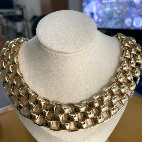 MONET ゴールド カラー ネックレス