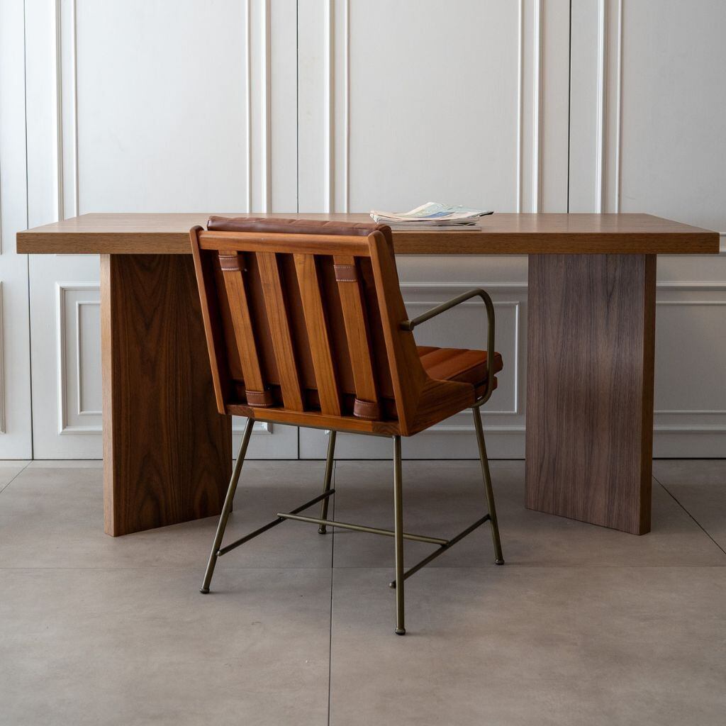 Karak Arm Chair Brown / カラックアームチェア ブラウン K03095MS6