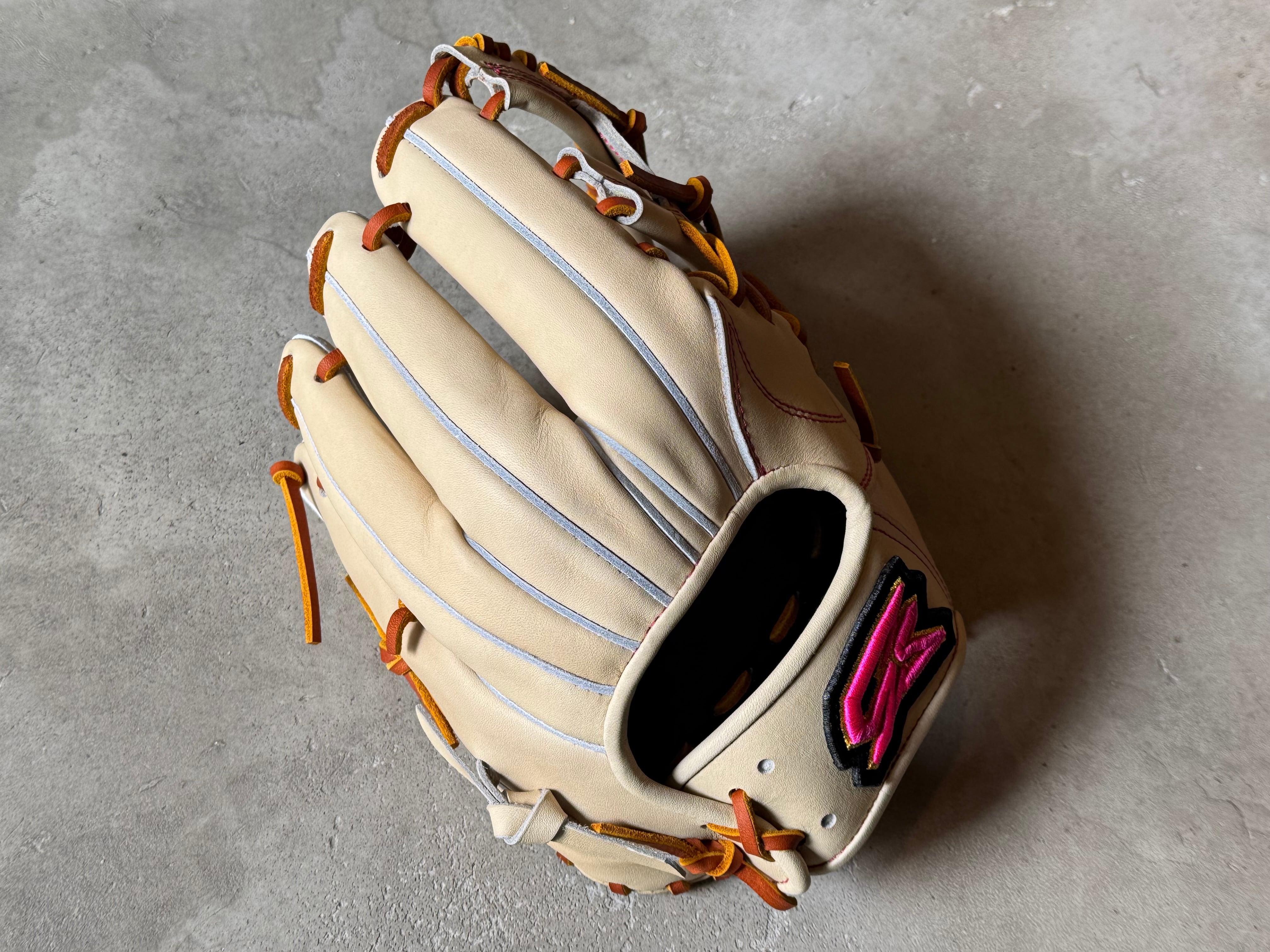 限定モデル【GS】硬式用グローブ 内野手当て挟み型5ミリアップ