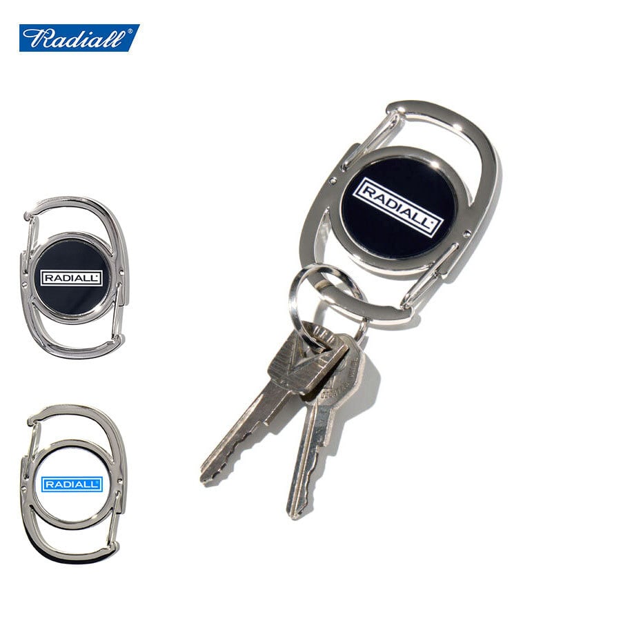 ラディアル radiall キーホルダー ロゴリニューアル】 RADIALL (ラディアル) Wheels CARABINER