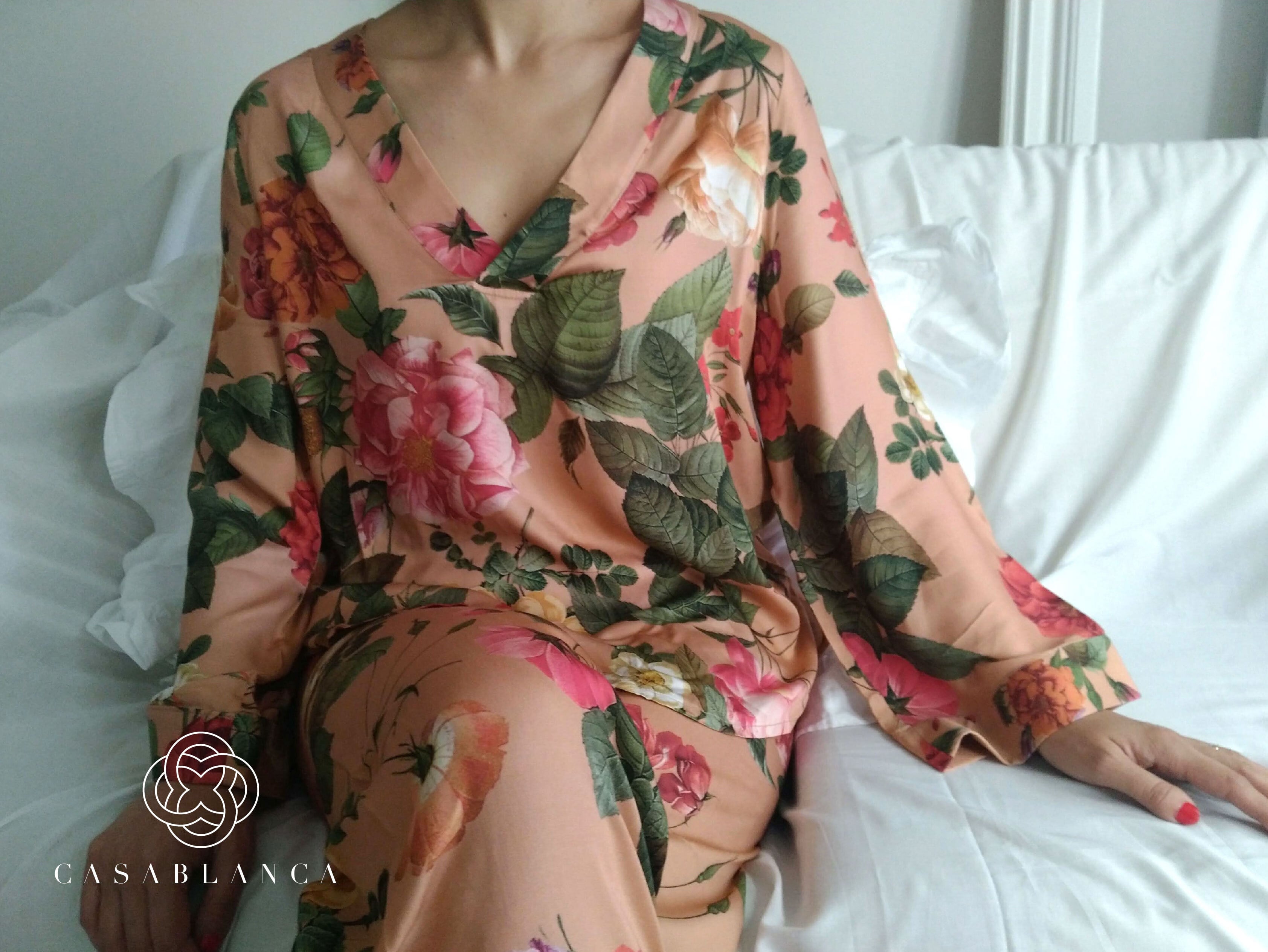 MASU パジャマ風セットアップ Pajama set up Casablanca パジャマセットアップ カサブランカ | masumi