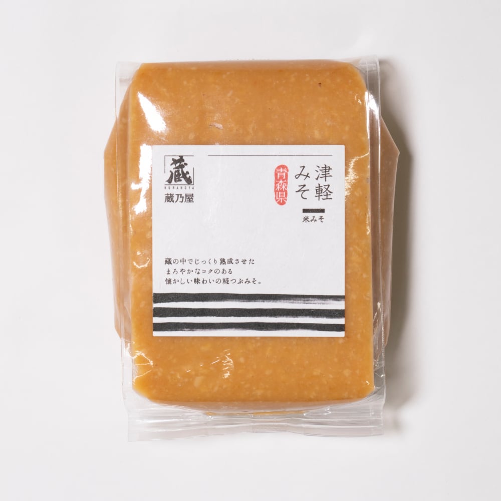 津軽みそ 500g | 蔵乃屋オンラインショップ