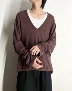 05AW Y's Yohji Yamamoto L/S Drape Cut-sew