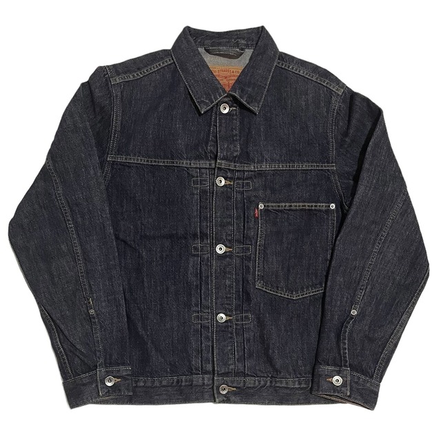 00s euro Levi’s denim jacket 1st 大戦モデル 濃紺 (S)