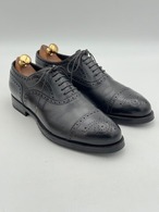 サントーニ SANTONI セミブローグ UK6.5 25cm グッドイヤー ヒドゥンチャネル