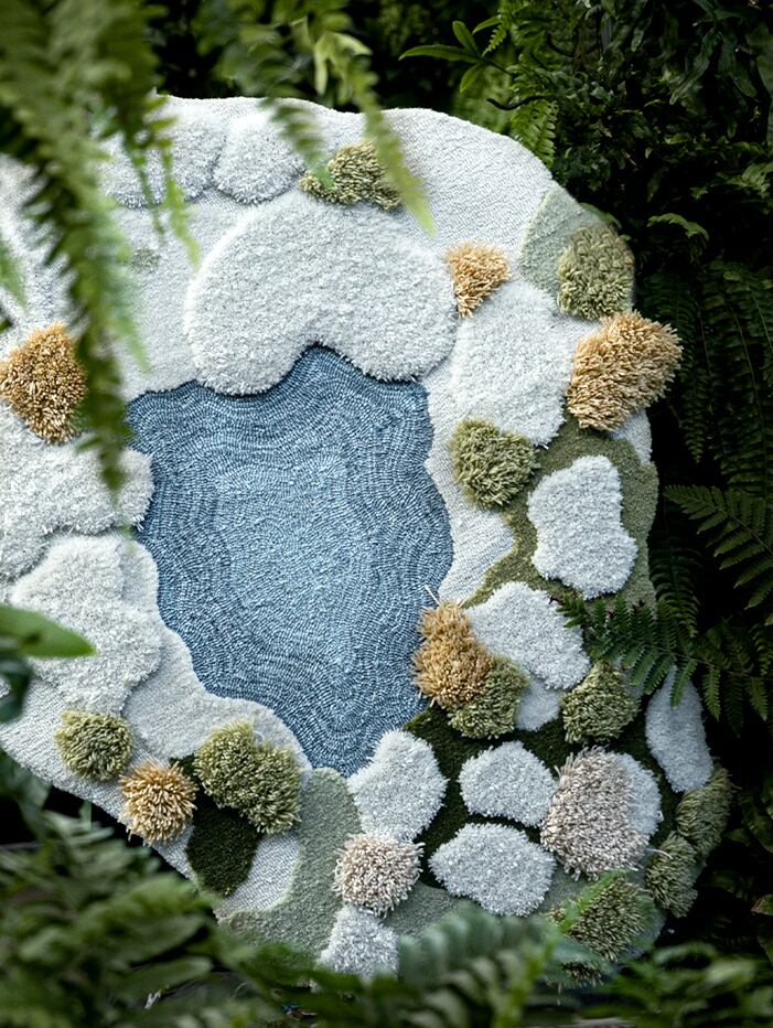 Garden lake wool carpet/ガーデンレイクウールカーペット HelloHome