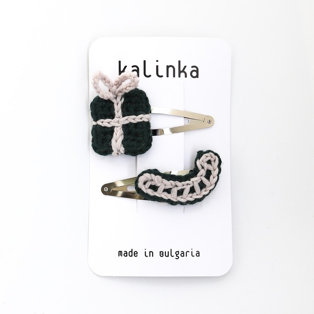 Kalinka / Christmas Clip Set / Moonstone/Pine