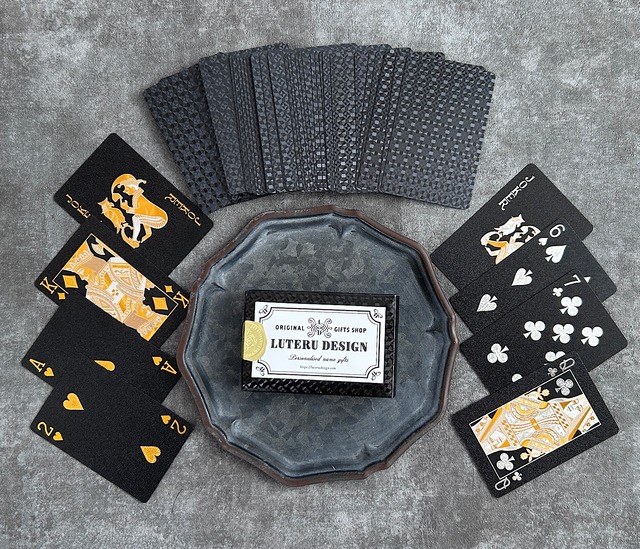 箔押しトランプカードLUXE