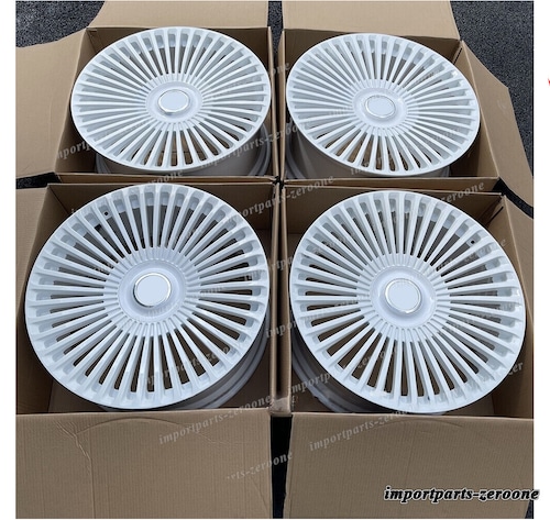 22インチ 新品ホワイトスタイル スタッガー ホイール ロールロイス ゴースト ファントム -BRN-12370