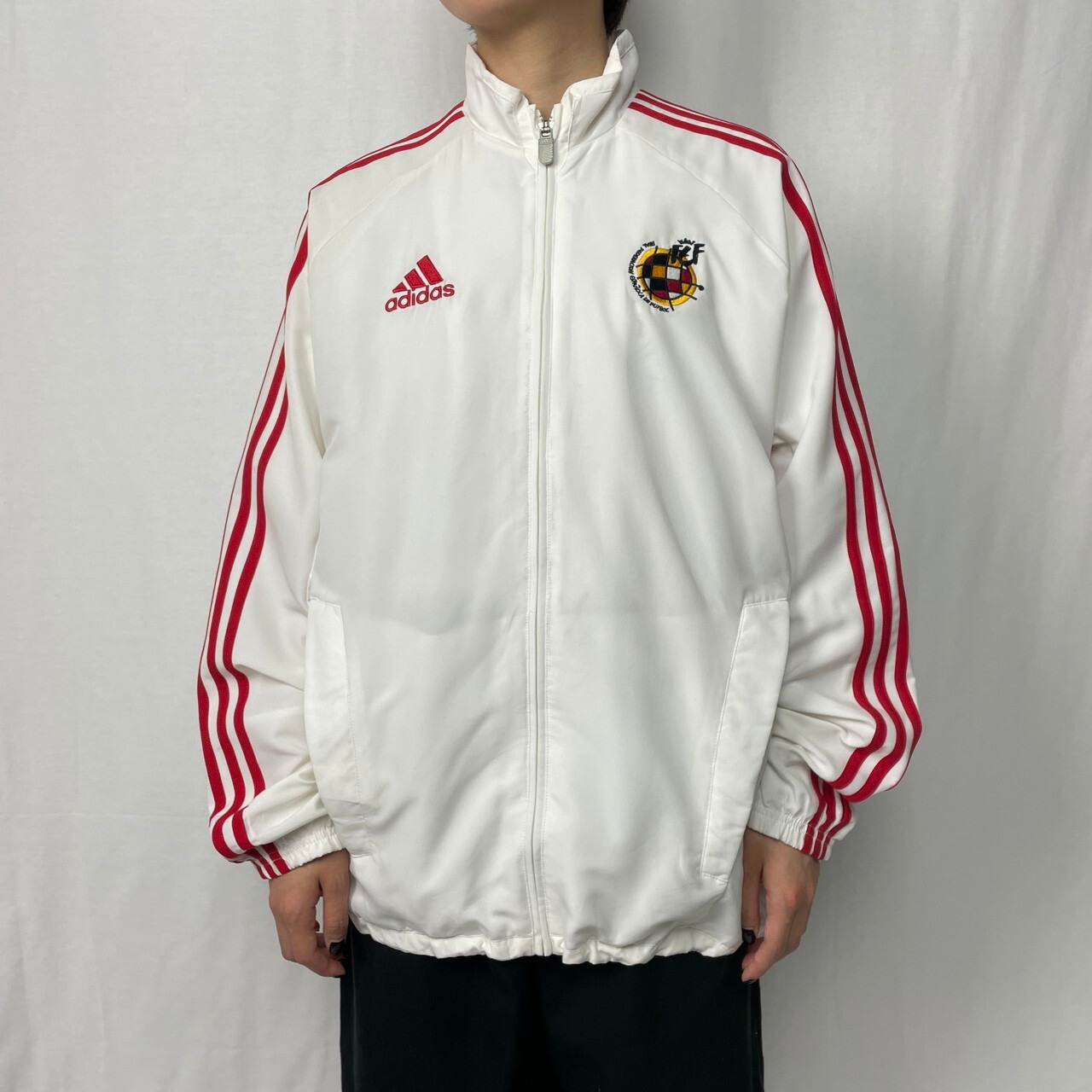 00年代 adidas アディダス RFEF スペインサッカー連盟 ポリエステル 